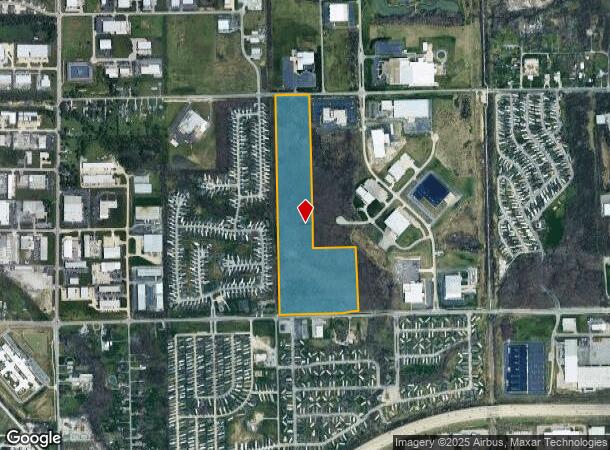  W Washington Center Rd, Fort Wayne, IN Parcel Map