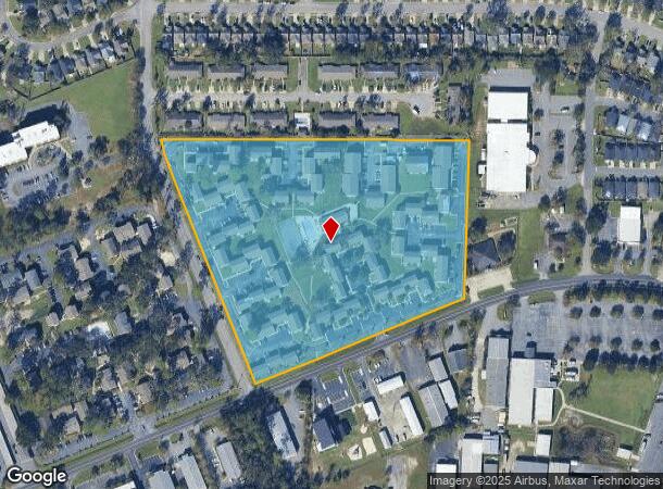 422 Connell Rd, Valdosta, GA Parcel Map
