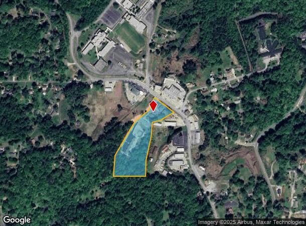  533 Grove St N, Dahlonega, GA Parcel Map