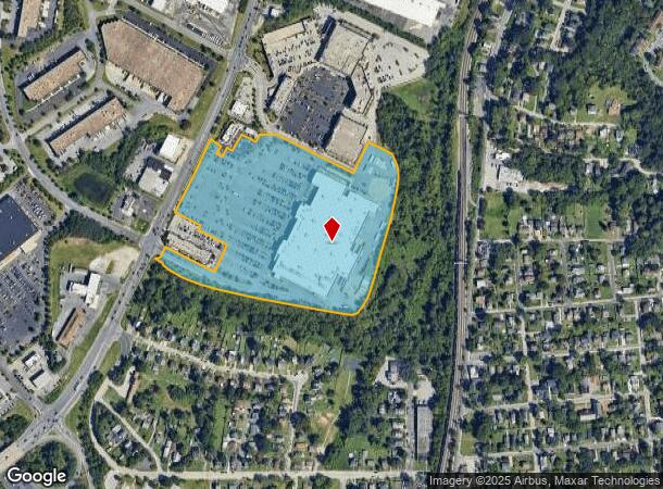 3601 Washington Blvd, Halethorpe, MD Parcel Map