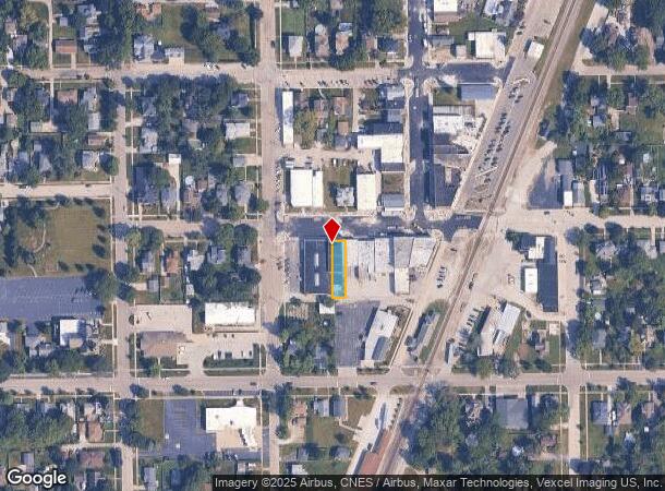  120 W Main St, Peotone, IL Parcel Map