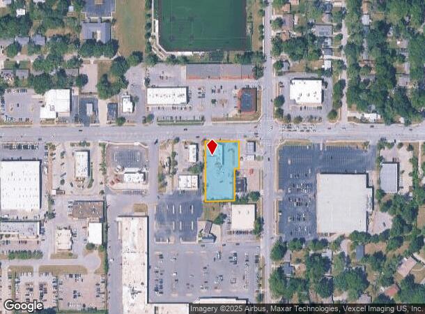 523 W 23Rd St, Lawrence, KS Parcel Map