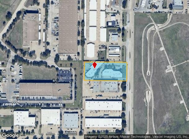 2445 Midway Rd, Carrollton, TX Parcel Map