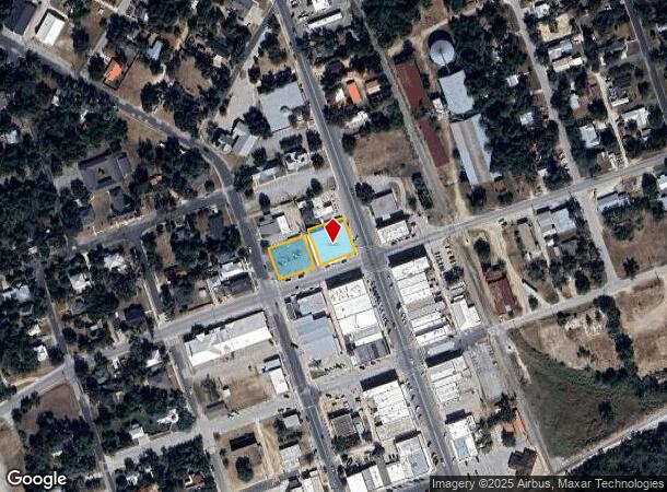 100 W 2Nd St, Elgin, TX Parcel Map