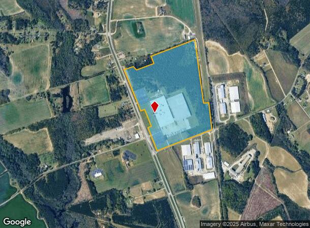 1701 N Governor Williams Hwy, Darlington, SC Parcel Map