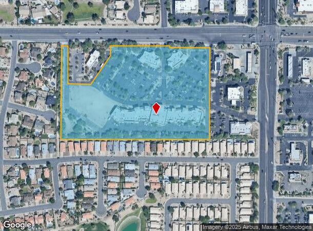  6605 E Mcdowell Rd, Mesa, AZ Parcel Map
