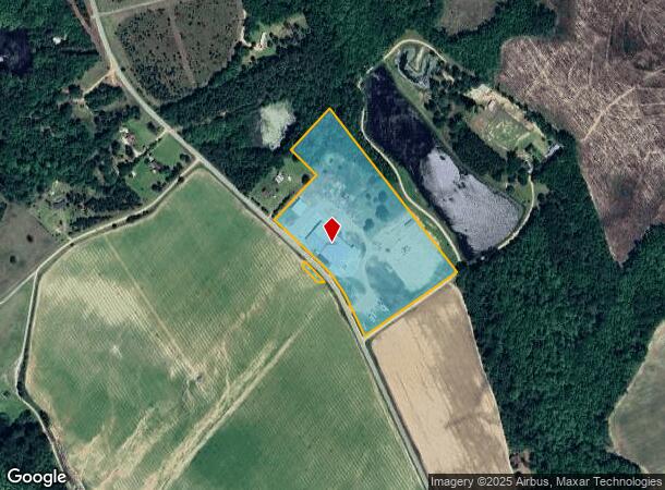 572 John W Tippins Rd, Claxton, GA Parcel Map