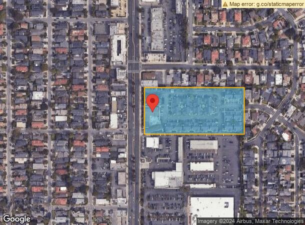  1700 N Sepulveda Blvd, Manhattan Beach, CA Parcel Map