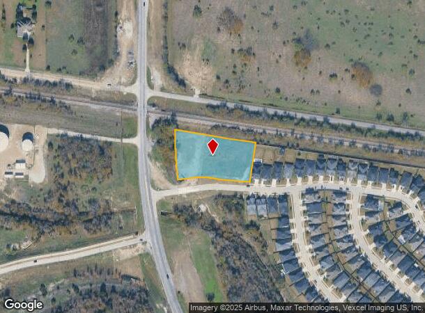  6601 Longvue Ave, Fort Worth, TX Parcel Map