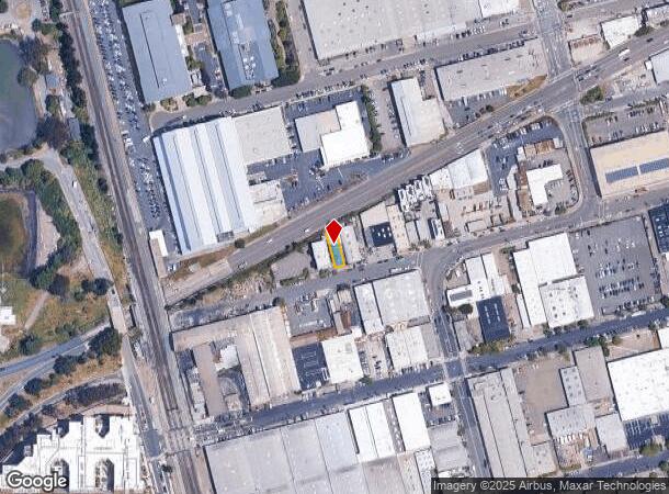  741 Folger Ave, Berkeley, CA Parcel Map