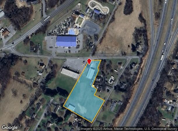  2249 Henshaw Rd, Inwood, WV Parcel Map