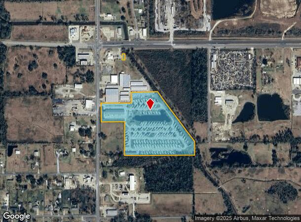  4631 Highway 27 S, Sulphur, LA Parcel Map