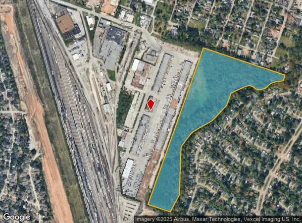  3100 Produce Row, Houston, TX Parcel Map