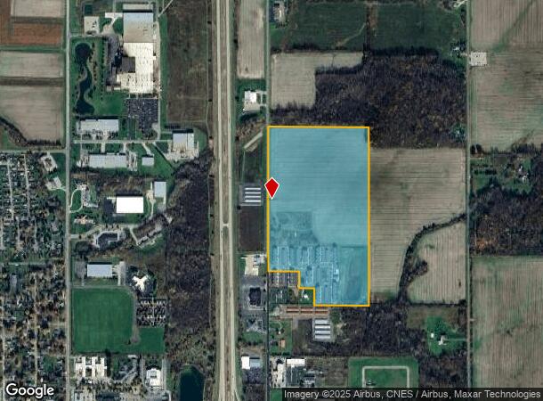  421 N Willowbrook Rd, Coldwater, MI Parcel Map