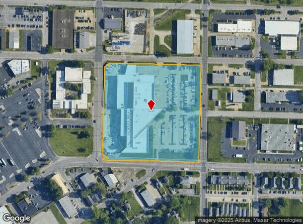 300 E Walnut St, Evansville, IN Parcel Map