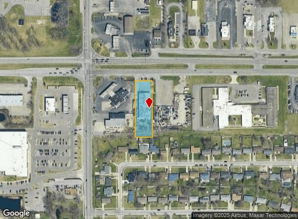  5222 W Western Ave, South Bend, IN Parcel Map