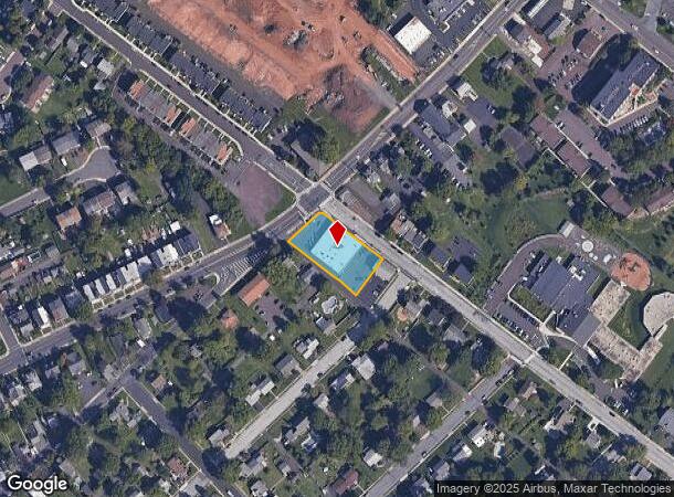  586 E Broad St, Souderton, PA Parcel Map