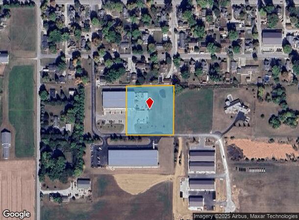  504 Demoss Ave, Arcadia, IN Parcel Map