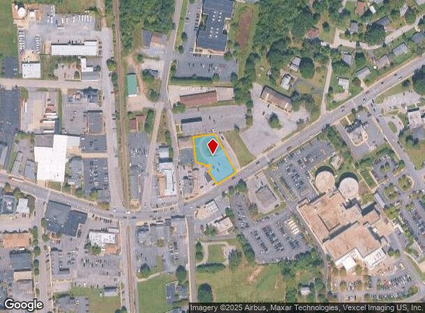 608 Charles St, La Plata, MD Parcel Map