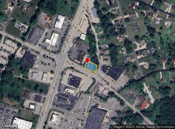  107 E Mcmurray Rd, Canonsburg, PA Parcel Map