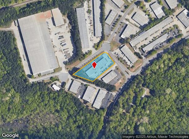  3750 Industrial Ct, Suwanee, GA Parcel Map