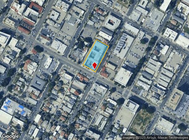 1901 W Olympic Blvd, Los Angeles, CA Parcel Map