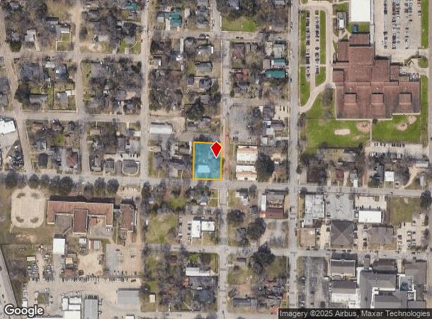 404 W Lewis St, Conroe, TX Parcel Map