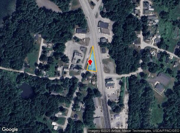  1194 Center St, Auburn, ME Parcel Map