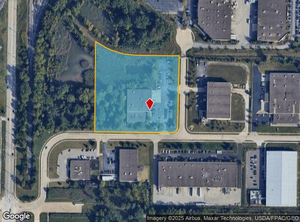 12920 Corporate Dr, Cleveland, OH Parcel Map