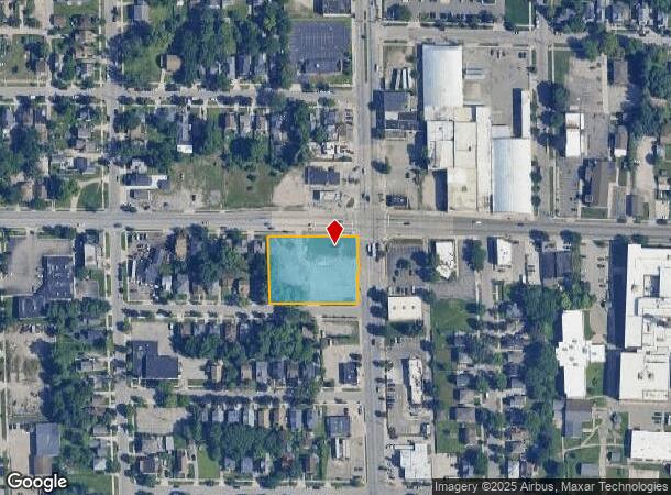 1203 Division Ave S, Grand Rapids, MI Parcel Map