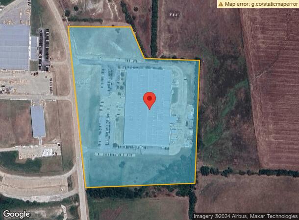  1801 S Industrial Park, Van Alstyne, TX Parcel Map