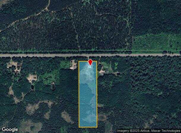  3925 Cth E, Land O Lakes, WI Parcel Map
