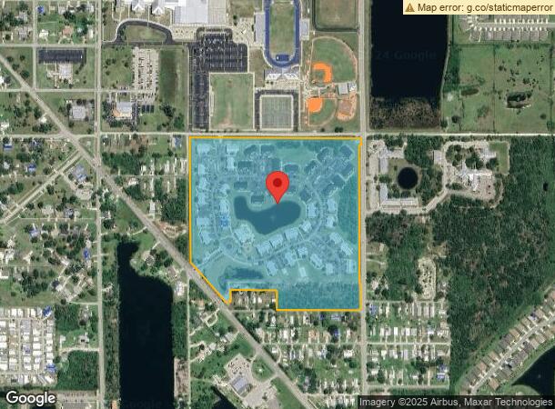  1200 Slash Pine Cir, Punta Gorda, FL Parcel Map