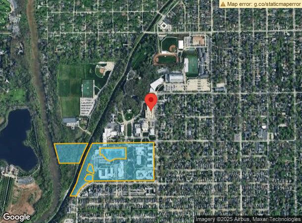  4600 Sunset Ave, Indianapolis, IN Parcel Map