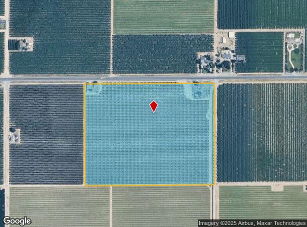 7511 W Whites Bridge Ave, Fresno, CA Parcel Map