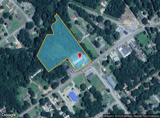 437 Travis Ave, Saluda, SC Parcel Map