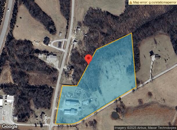  22956 Old Highway 160, Reeds Spring, MO Parcel Map