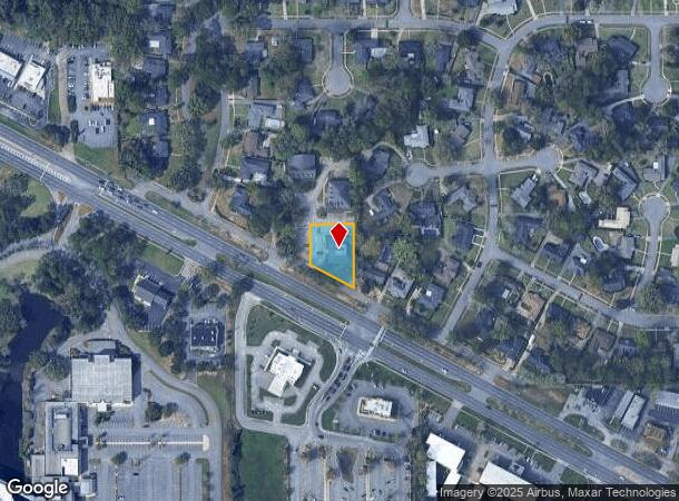  6576 Airport Blvd, Mobile, AL Parcel Map