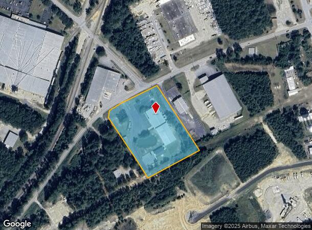  307 Industrial Dr, Lexington, SC Parcel Map