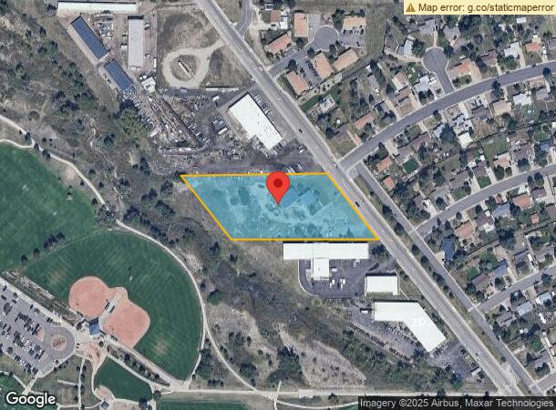  603 S Gilbert St, Castle Rock, CO Parcel Map