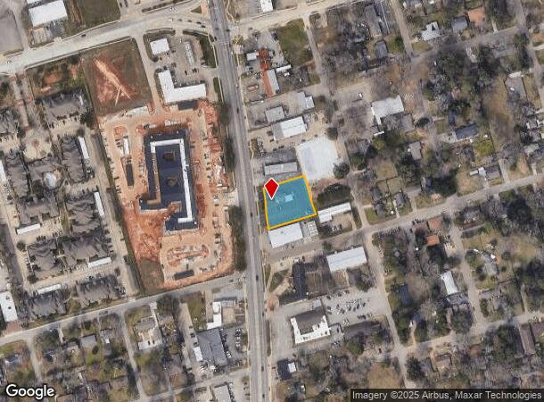  1604 N Frazier St, Conroe, TX Parcel Map