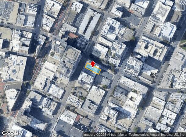 1624 Franklin St, Oakland, CA Parcel Map