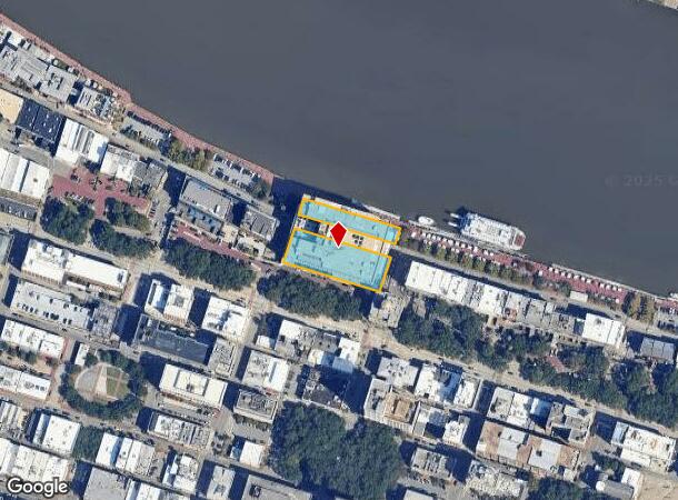  2 W Bay St, Savannah, GA Parcel Map