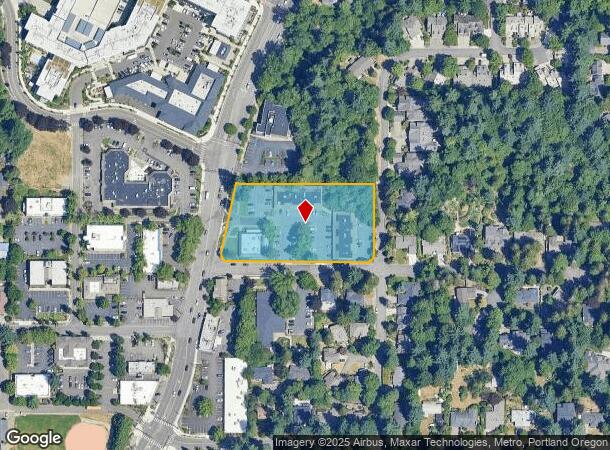  15480 Boones Ferry Rd, Lake Oswego, OR Parcel Map