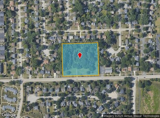  218 E Briarcliff Rd, Bolingbrook, IL Parcel Map