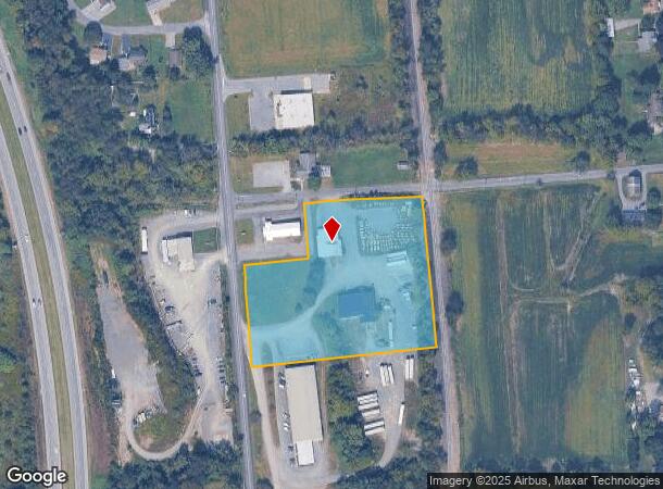 189 Tabernacle Rd, New Columbia, PA Parcel Map