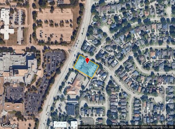 4364 N Josey Ln, Carrollton, TX Parcel Map