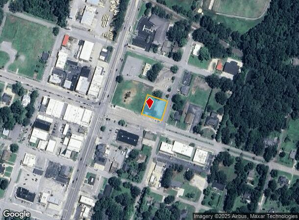  19 E Front St, Lillington, NC Parcel Map