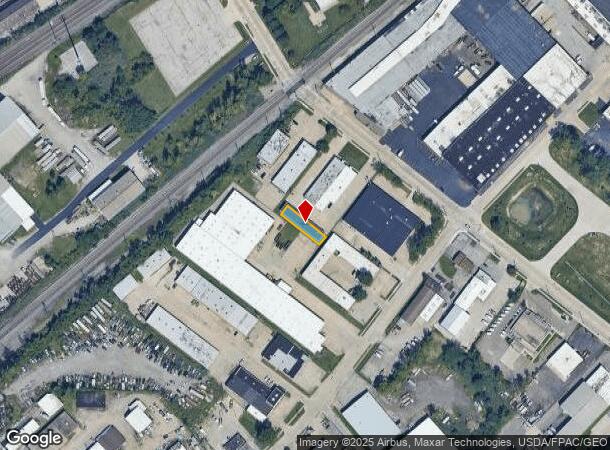  1326 Lloyd Rd, Wickliffe, OH Parcel Map