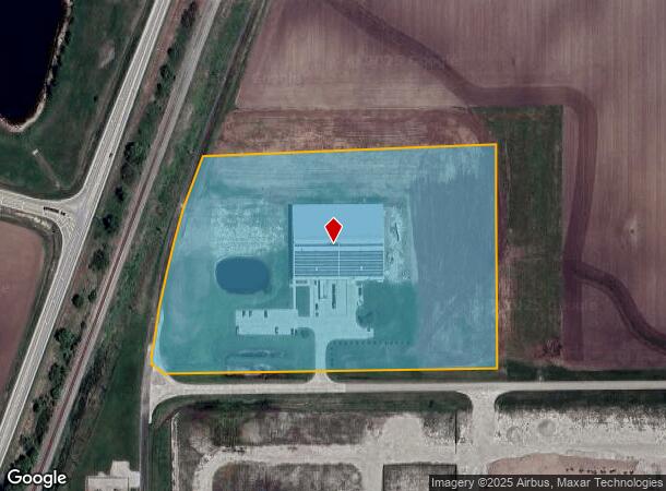 420 Progress Dr, Mattoon, IL Parcel Map